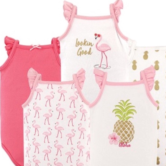 ▪️Aloha Vibes Bodysuits 5-Pack - Picture 2 of 2